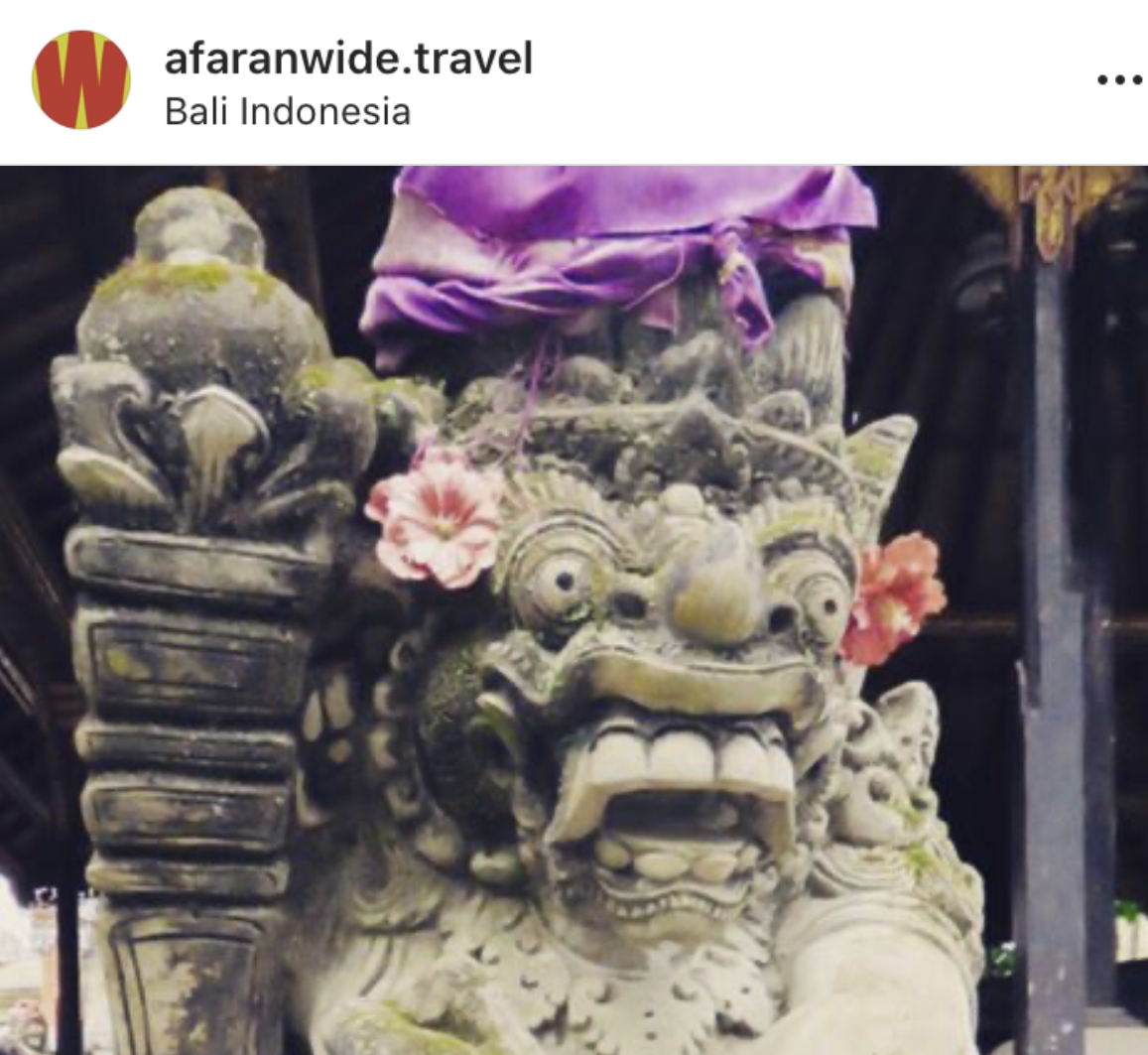 Bali statue