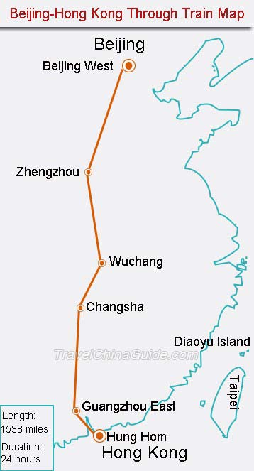 Slow Train From China to Hong Kong Beijing Afaranwide