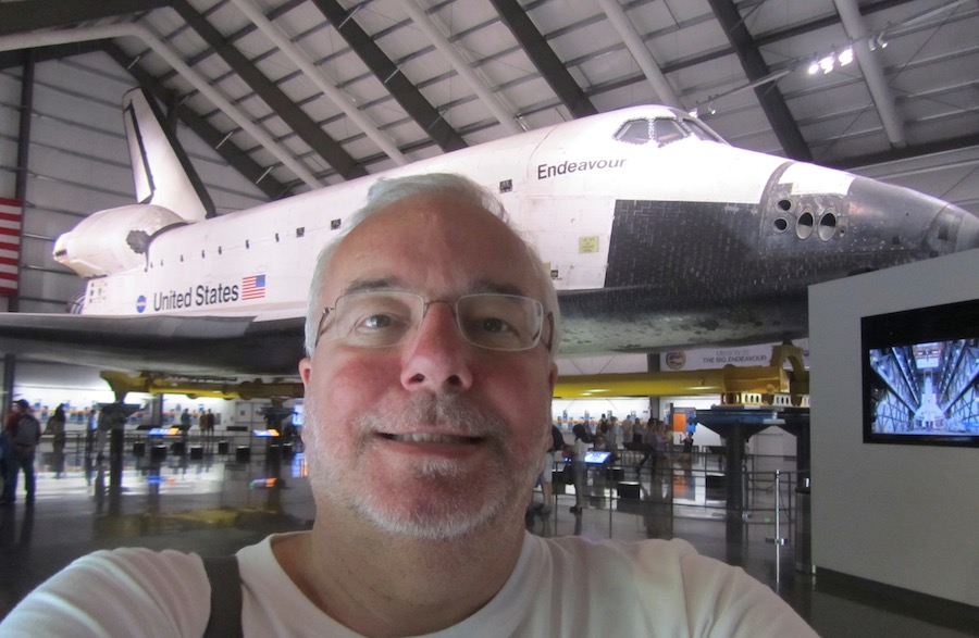 Colin with Endeavour