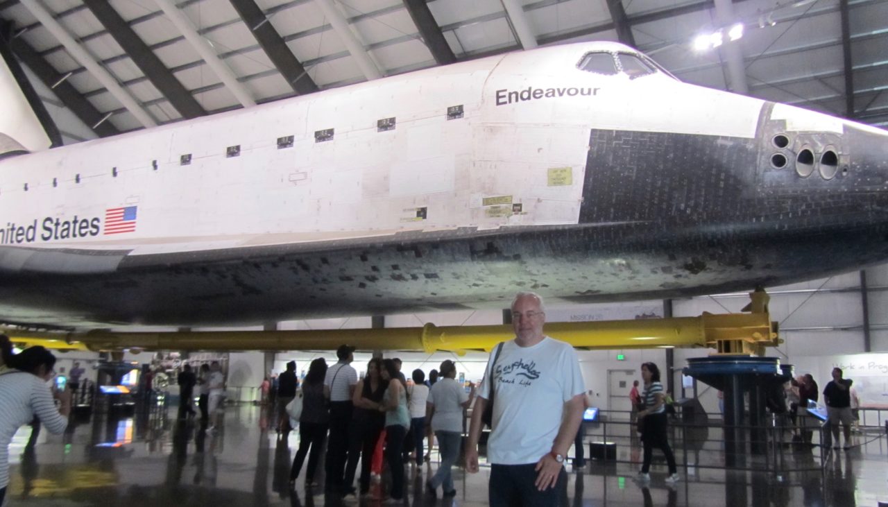 Colin with Endeavour