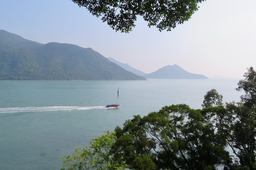 View across Tai O Bay