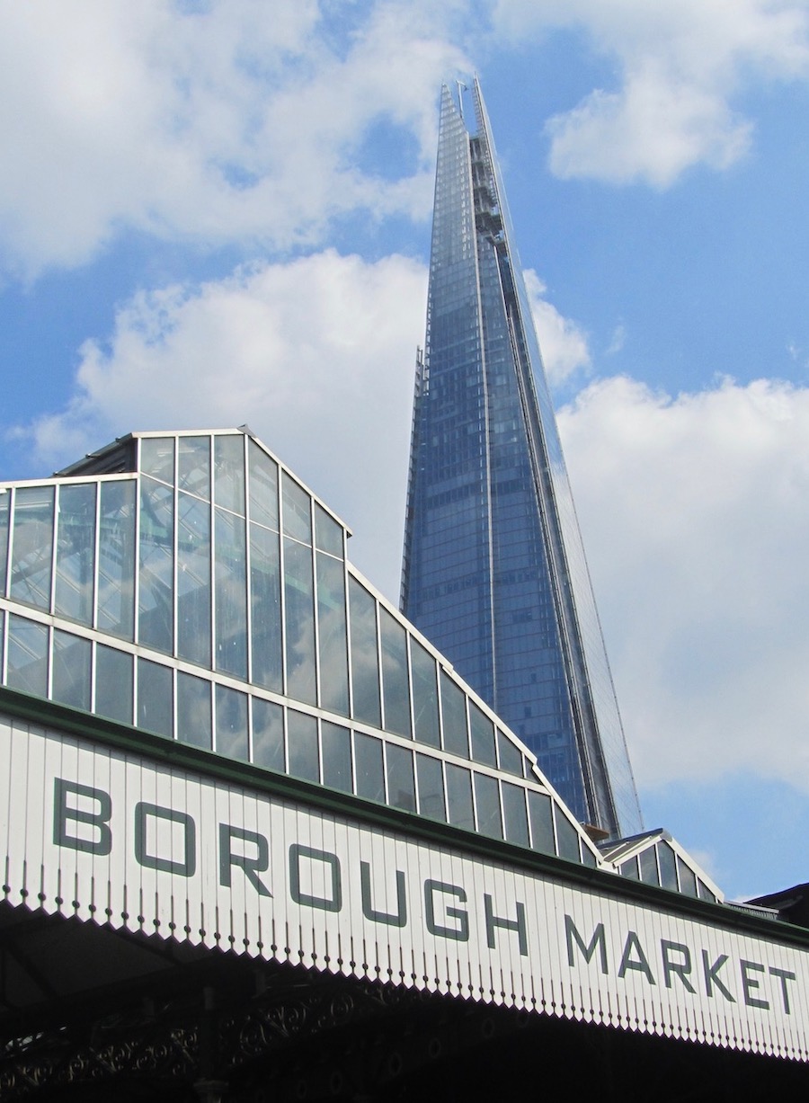 Shard from Borough Market