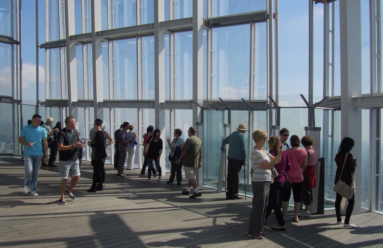 Shard viewing platform