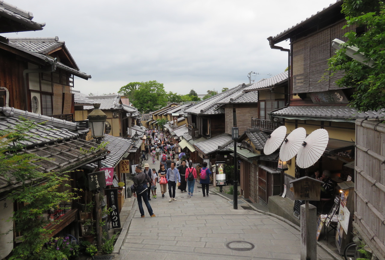 Kyoto tourist street