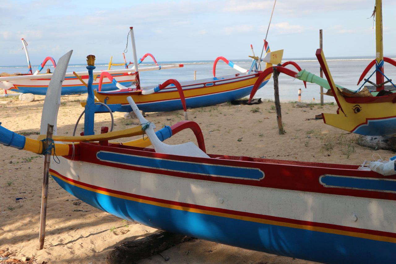 Sanur boats