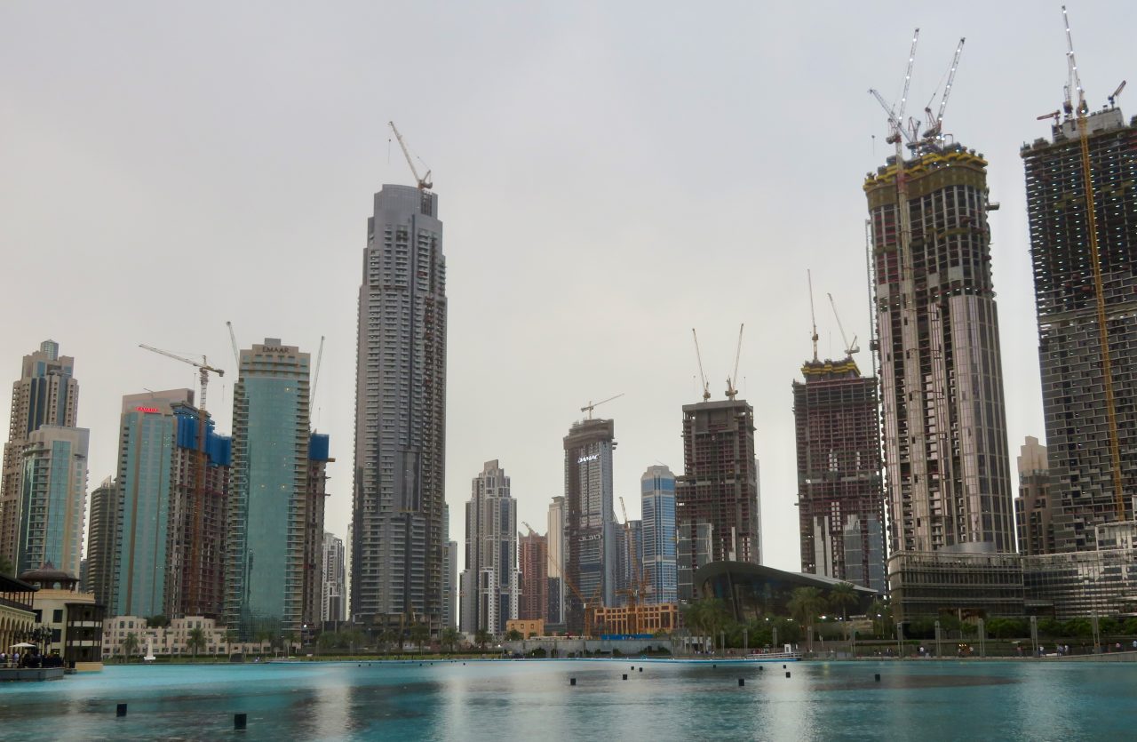 Downtown Dubai towers