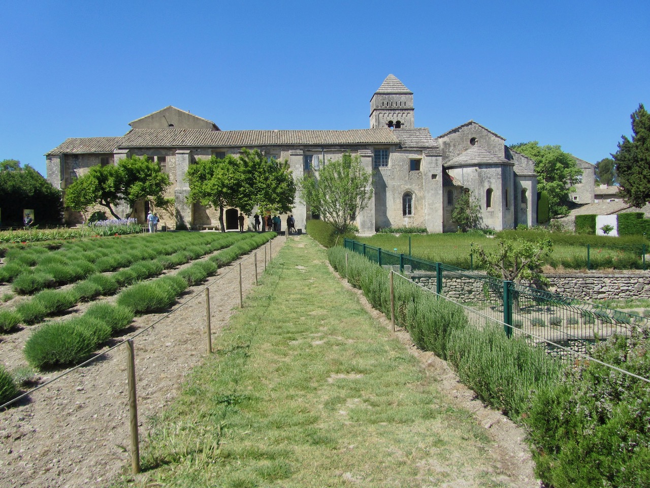 Rear view of asylum