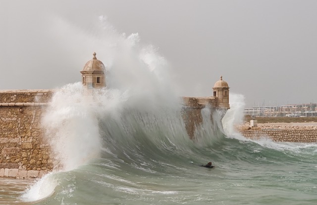 Algarve storm