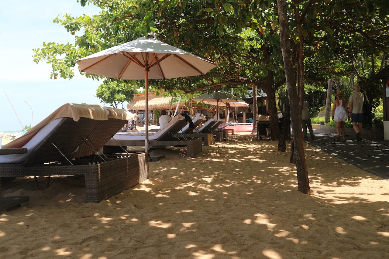 “Our” beach at Sanur