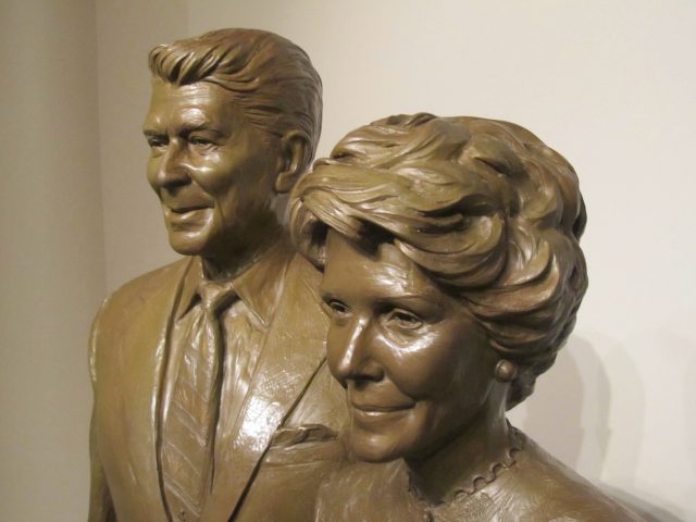 Reagan statues